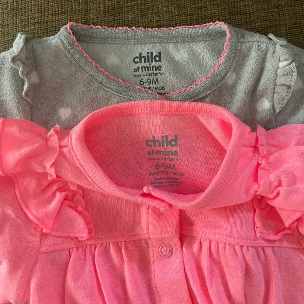 Girl 6-9 Month 4 Piece Long Sleeve Bundle